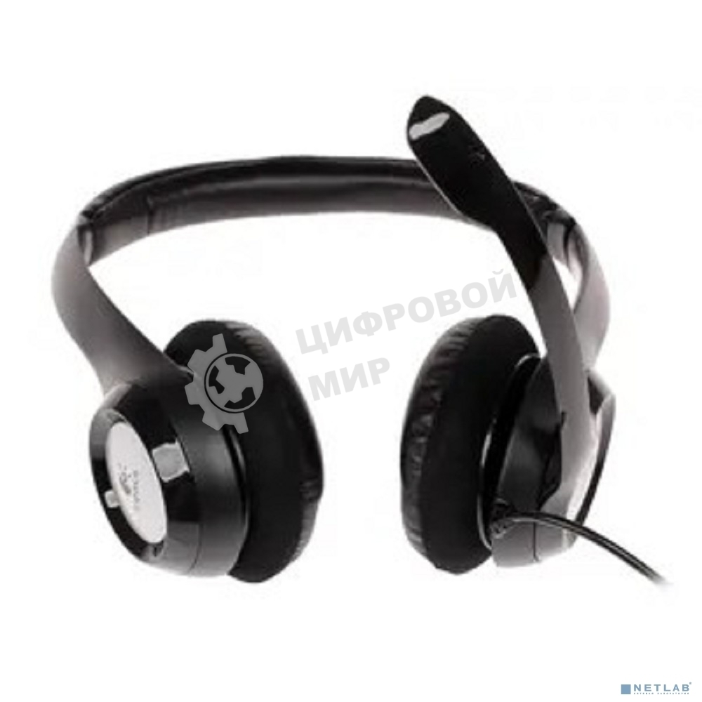 Гарнитура проводная Logitech Headset H390 USB черный