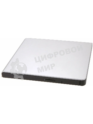 Оптический привод DVD-RW LG GP57ES40 серебристый USB внешний