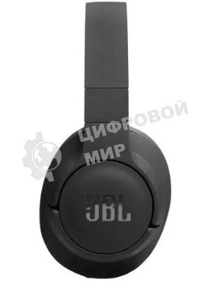 Беспроводные/проводные наушники JBL Tune 720BT черный, полноразмерные, Bluetooth + проводной, быстрая зарядка