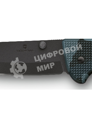Нож перочинный Victorinox Evoke BSH Alox Navy (0.9425.DS222) 136мм 4функц. синий камуфляж подар.коробка