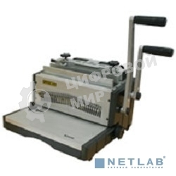 Переплетчик Office Kit B3430 A4/перф.30л.сшив./макс.120л./метал.пруж. (5.5-14.3мм) шаг 3:1, 34 отверстия, 300мм