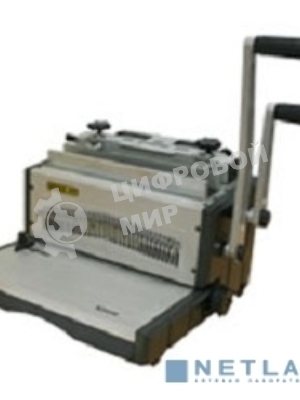 Переплетчик Office Kit B3430 A4/перф.30л.сшив./макс.120л./метал.пруж. (5.5-14.3мм) шаг 3:1, 34 отверстия, 300мм