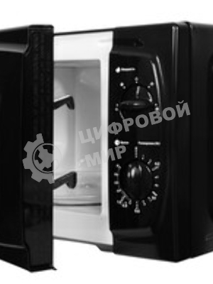 Микроволновая печь Starwind SWM5420 черный, 20 л, 700 Вт, переключатели - поворотный механизм