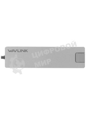 USB-концентратор WAVLINK USB Type-C, USB Type-C/USB 3.0/USB 2.0/HDMI/Gigabit LAN/SD/Micro SD, USB