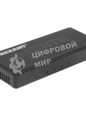 Делитель Rexant гнездо HDMI на 4 гнезда HDMI, пластик