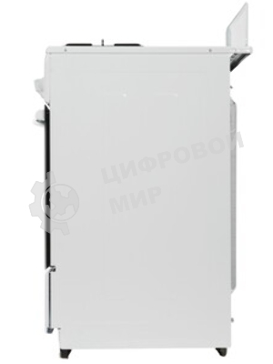 Плита комбинированная Flama RK 2201 W белый, конфорок 2 газовых и 2 электрических, духовка 50 л, 50 см x 85 см x 54 см