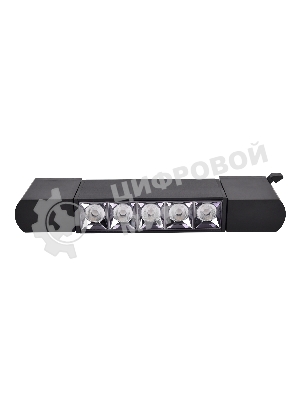 Трековый однофазный светодиодный светильник Ambrella light GL6688 BK черный LED 6W 4200K 24°