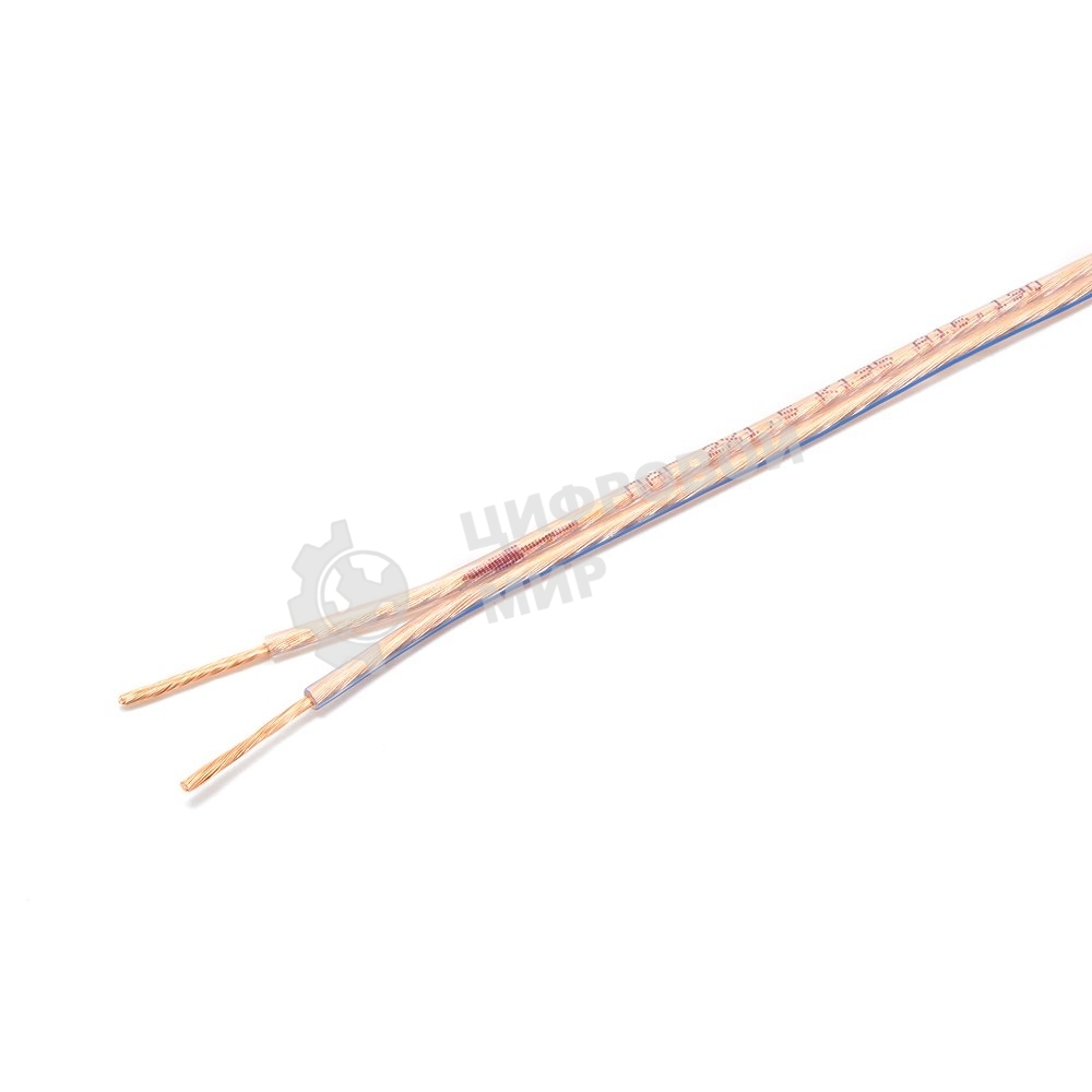 Акустический кабель Cablexpert CC-TC2x1,5-50M, прозрачный,  50 м, на катушке