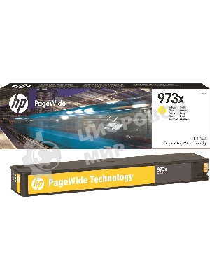Картридж струйный HP 973XL F6T83AE желтый для HP PW Pro 477dw/452dw (7000 стр.)