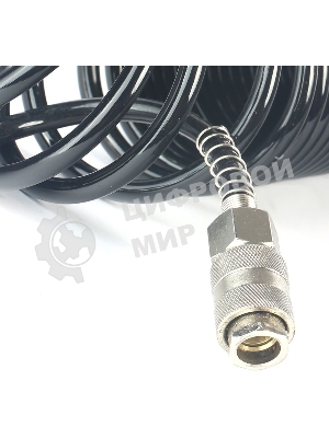 Шланг спиральный для пневмоинструмента PATRIOT PU 86x8мм полиамид быстросъем.