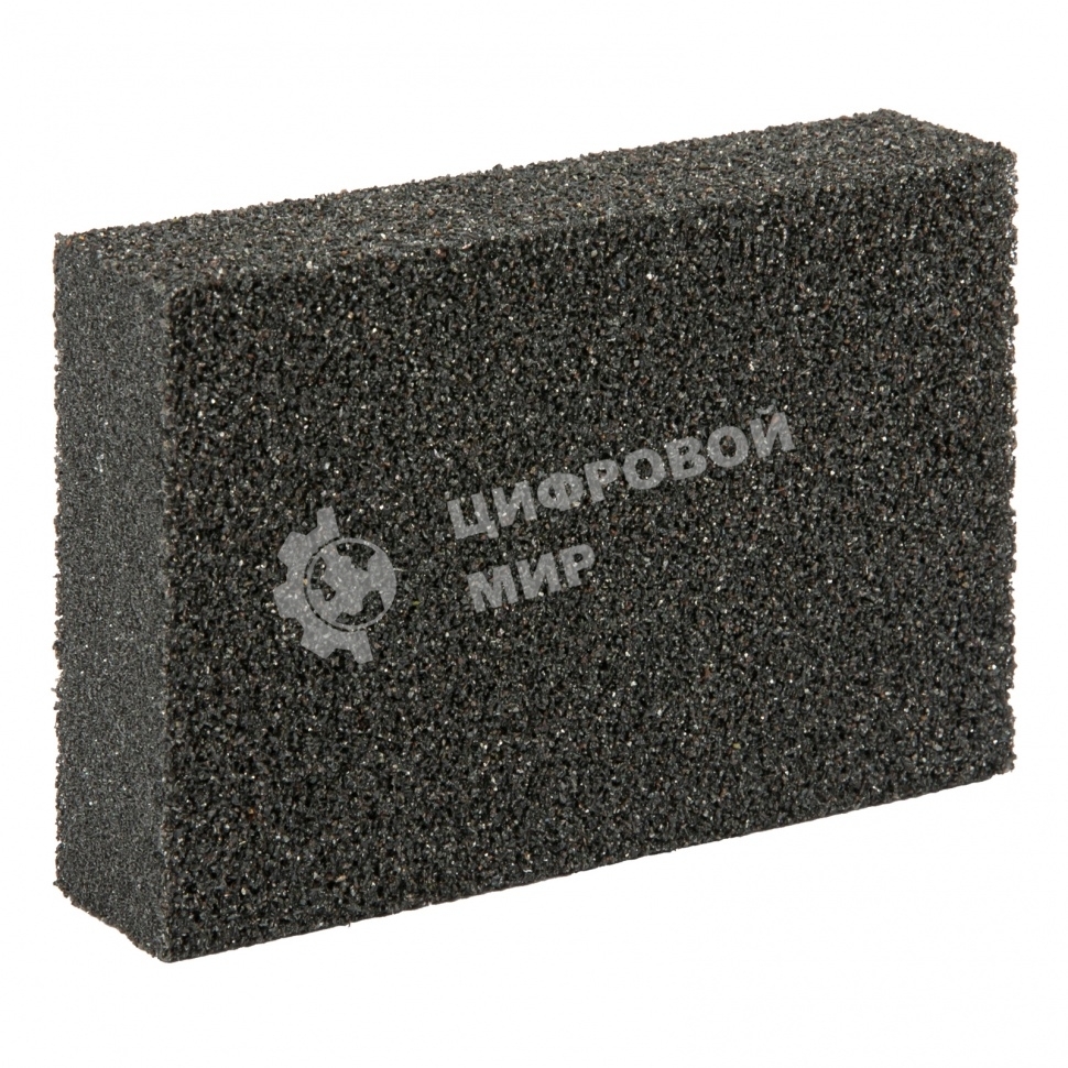 Губка для шлифования Matrix, 100 х 70 х 25 мм, мягкая, P 60