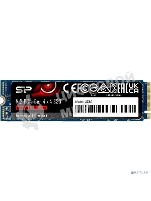 Накопитель SSD Silicon Power M-Series UD85, 1Tb, PCIe 4.0 x4, M.2 2280, NVMe, R/W 3600/2800