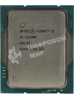 Процессор Intel Core i5-12400 Soc-1700 2.5GHz OEM