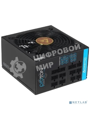 Блок питания Chieftec BDF-1000C, 1000Вт, 80 PLUS Bronze, 140мм, модульный, черный