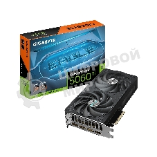 Видеокарта Gigabyte GeForce RTX 5060 Ti Eagle OC, NVIDIA RTX 5060 Ti, 8 ГБ GDDR7, 128 бит, PCI-e 5.0, 1xHDMI, 3xDP, 2617 МГц