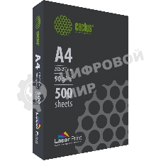 Бумага Cactus CS-LPA490500 A4/90г/м2/500л./белый для лазерной печати