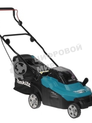 Газонокосилка аккумуляторная Makita DLM382CM2, 18 В, 4 Ач
