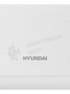 Кондиционер сплит-система Hyundai HAC-18/T-PRO 18000 BTU, 50 м², 27/43 дБ, охлаждение, обогрев, осушение, белый