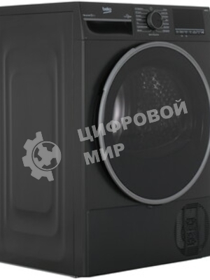 Сушильная машина Beko B3T47239A антрацит, 7 кг, сушка - тепловой насос, программ - 15, 59.7 x 84.6 x 54.3 см