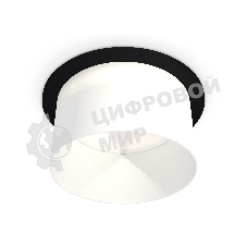 Комплект встраиваемого светильника Ambrella light XC8051016 SBK/FR черный песок/белый матовый GX53 (C8051, N8402)