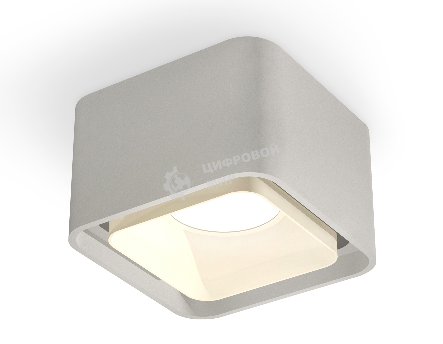 Светильник Ambrella Light XS7834010 SGR/FR серый песок/белый матовый MR16 GU5.3 (C7834, N7755)