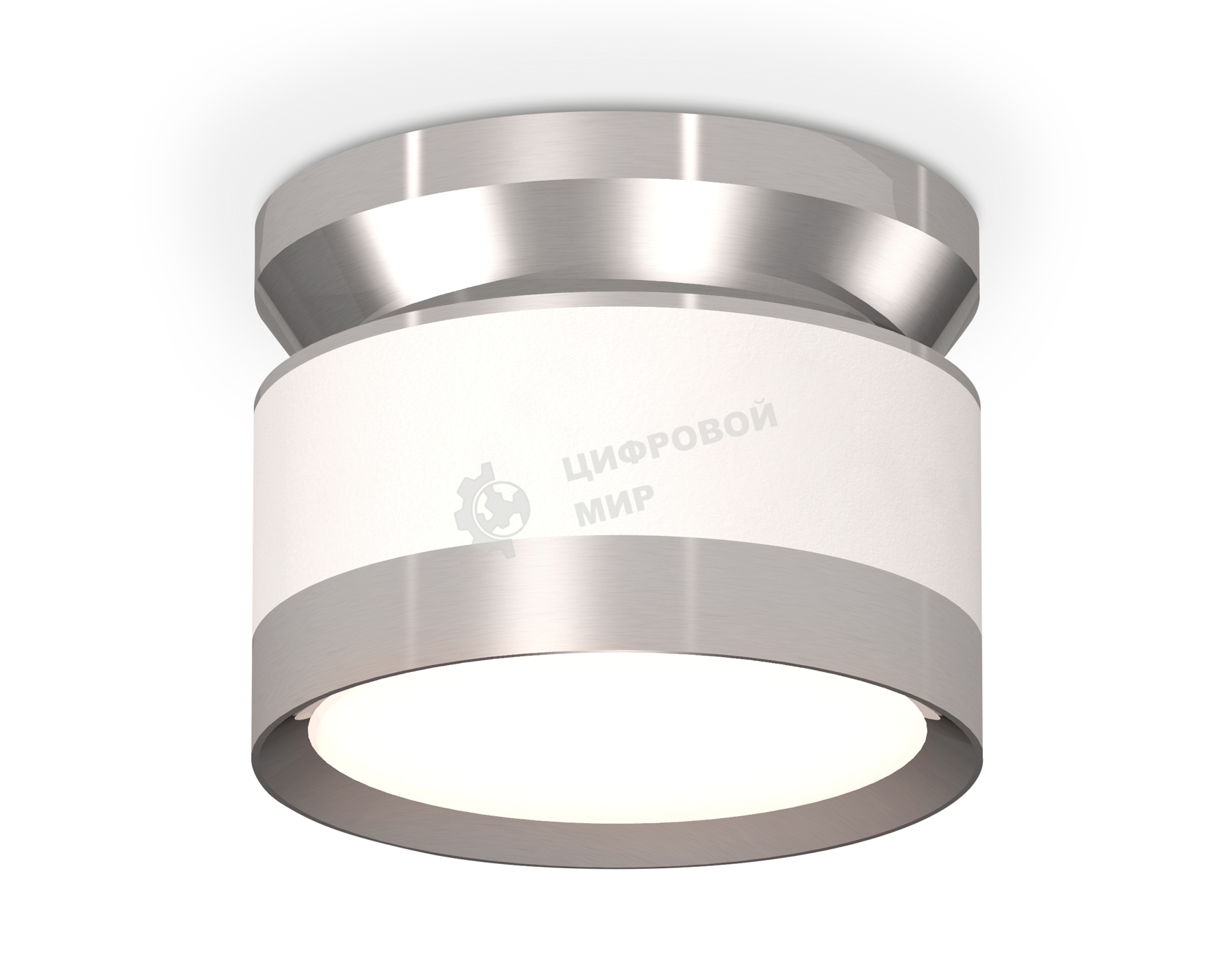 Светильник Ambrella Light XS8101055 SWH/PSL белый песок/серебро полированное GX53 (N8904, C8101, N8118)