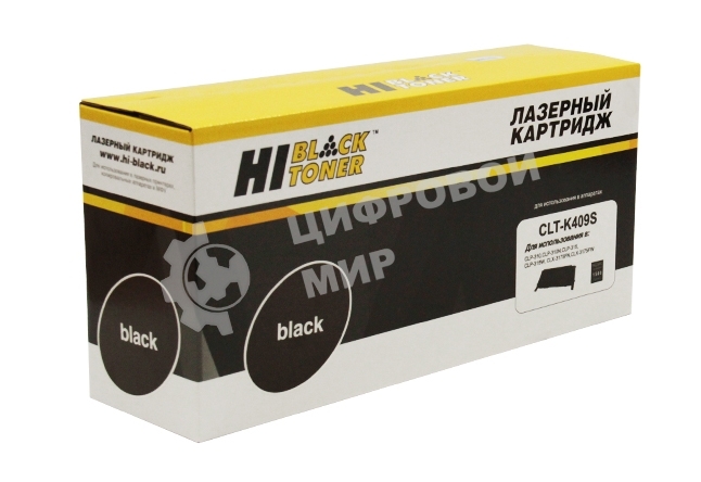 Расходные материалы Hi-Black CLT-K409S Картридж для Samsung CLP-310/315 Bk 1.5K с чипом    