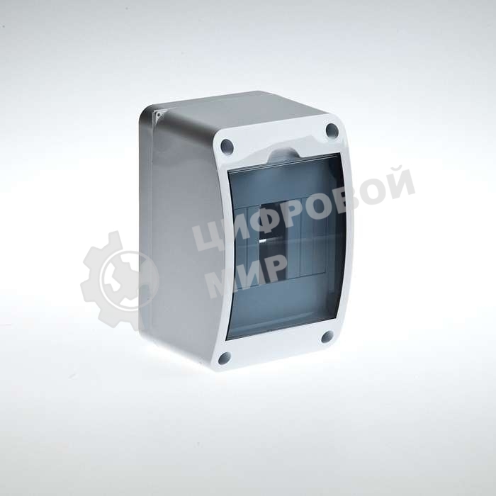 Бокс ОП Тусо 4мод. IP40 бел./прозрачная двер. Рувинил 68304