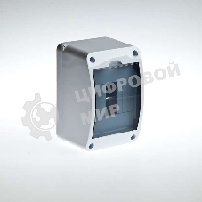 Бокс ОП Тусо 4мод. IP40 бел./прозрачная двер. Рувинил 68304