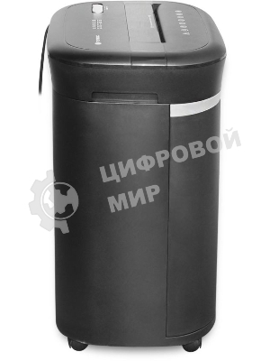 Шредер ГЕЛЕОС УМ28-5, DIN P-5 (5 ур-нь секр.), 28 литров, фрагмент 1,9х12мм, 13-14 лист (70г/м2), CD/пл.карты/скрепки/скобы,