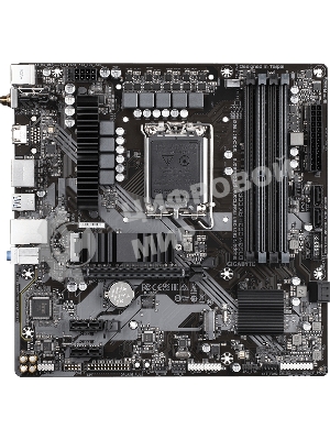 Материнская плата Gigabyte B760M DS3H AX DDR4 (V1.2/V1.3), LGA 1700, Intel B760, 4xDDR4, 4xSATA, 2xM.2, 1xPCI-E 4.0 x16, 2xPCI-E 4.0 x1, 1xHDMI, 2xDP, 1x 2.5Gb LAN, 3xUSB 3.2 Gen 1, 2xUSB 2.0, 3x3.5 мм, 7.1, Micro-ATX