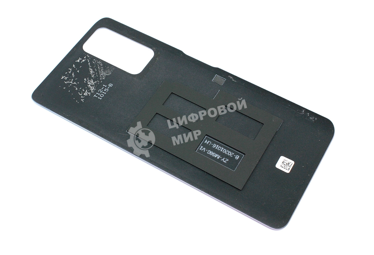 Задняя крышка для Huawei Honor 10X Lite (Service Pack 97071AGQ) серебристый