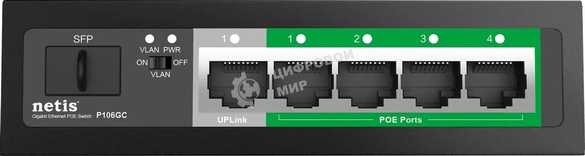 Коммутатор Netis P106GC