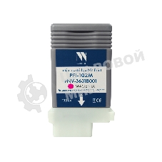 Картридж струйный NVPrint PFI-102M (NV-0897B001) Magenta для Canon ImagePROGRAF iPF500/510/600/610 (130 мл) совместимый