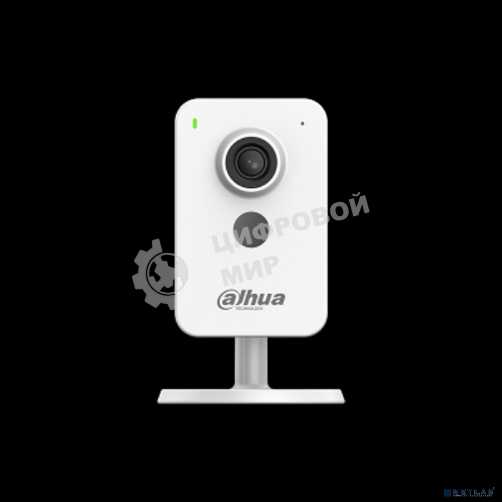 Компактная IP-видеокамера Dahua DH-C2K-P 2.8 с Wi-Fi 2Мп; 1/2.7” CMOS; объектив 2.8мм; видеоаналитика ИК 30м