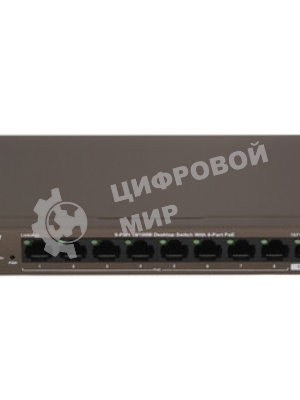 Коммутатор 9PORT 10/100M POE TEF1109P-8-63W Tenda