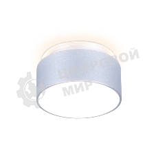 Светильник Ambrella light TN191 SL/S серебро/песок GU5.3 D80*60