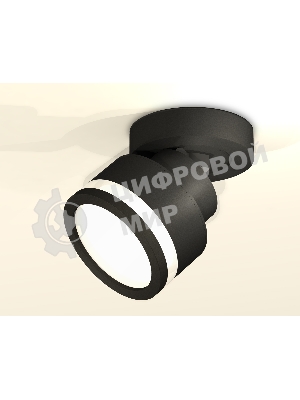 Светильник Ambrella Light XM8102022 SBK/FR черный песок/белый матовый GX53 (A2229, A2106, C8102, N8415)