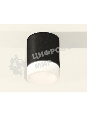 Светильник Ambrella Light XS6302063 SBK/FR черный песок/белый матовый MR16 GU5.3 (C6302, N6248)