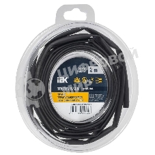 Трубка термоусадочная ТТУ нг-LS 5/2.5 черный (уп.2м) IEK UDR12-005-D25-002-K02-T
