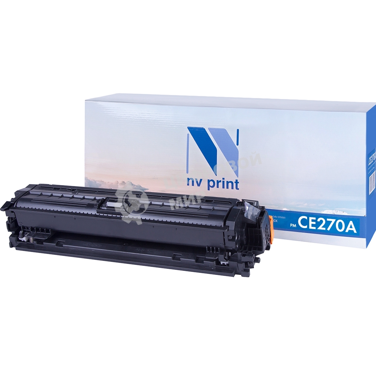 Картридж лазерный NVPrint совместимый HP CE270A черный для LJ Color CP5520 (13500k)