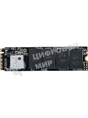 Накопитель SSD KingSpec NE-256, 256Gb, M.2 2280, PCIe 3.0 x4, NVMe, R/W 2000/1300