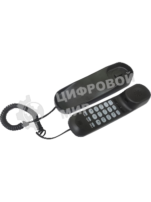 Телефон проводной Ritmix RT-002 черный