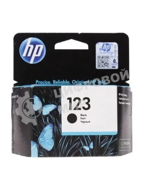 Картридж струйный HP 123 (F6V17AE) черный, 120 стр., для DeskJet 2130