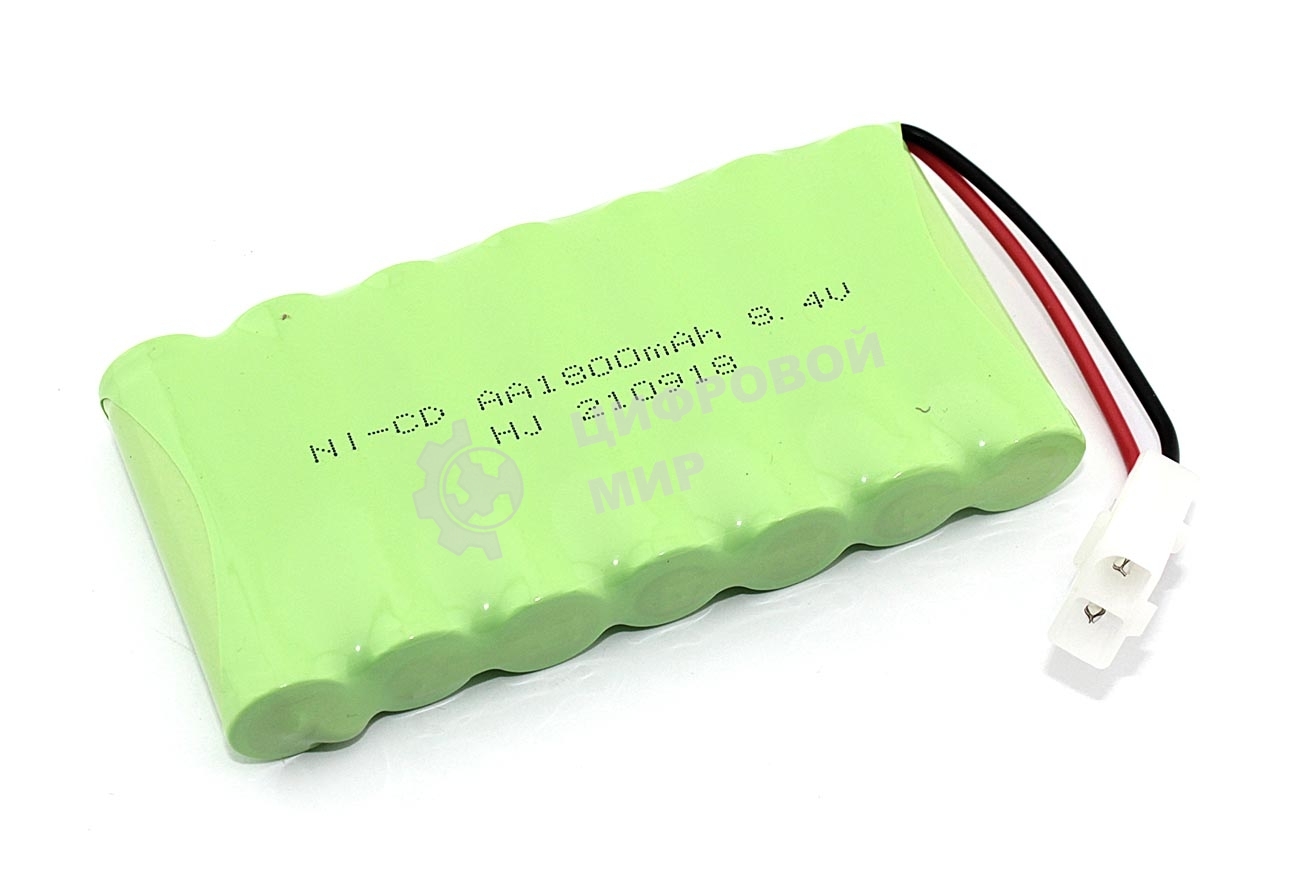 Аккумулятор Ni-Cd 8.4V 1800 mAh AA Flatpck разъем KET-2P