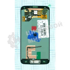 Дисплей для Samsung Galaxy S5 SM-G900H белый с кнопкой home