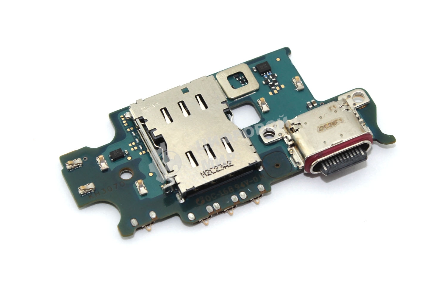 Нижняя плата (шлейф) с разъемом зарядки для Samsung Galaxy S23 Plus