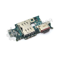 Нижняя плата (шлейф) с разъемом зарядки для Samsung Galaxy S23 Plus