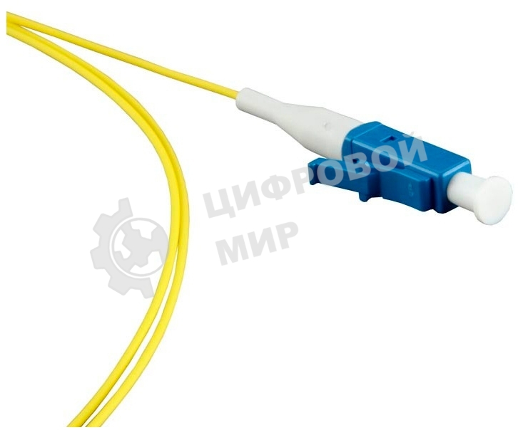 Пигтейл LANMASTER LC, UPC, одномодовый, 1.5 м