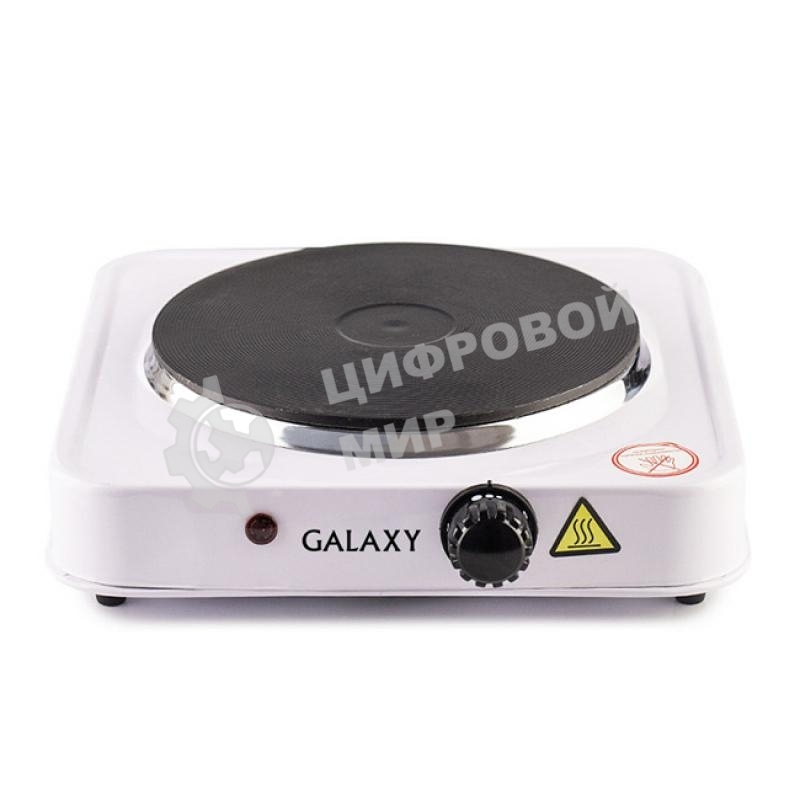 Электрическая плитка Galaxy Line GL 3001, белый, электрическая, 1500 Вт
